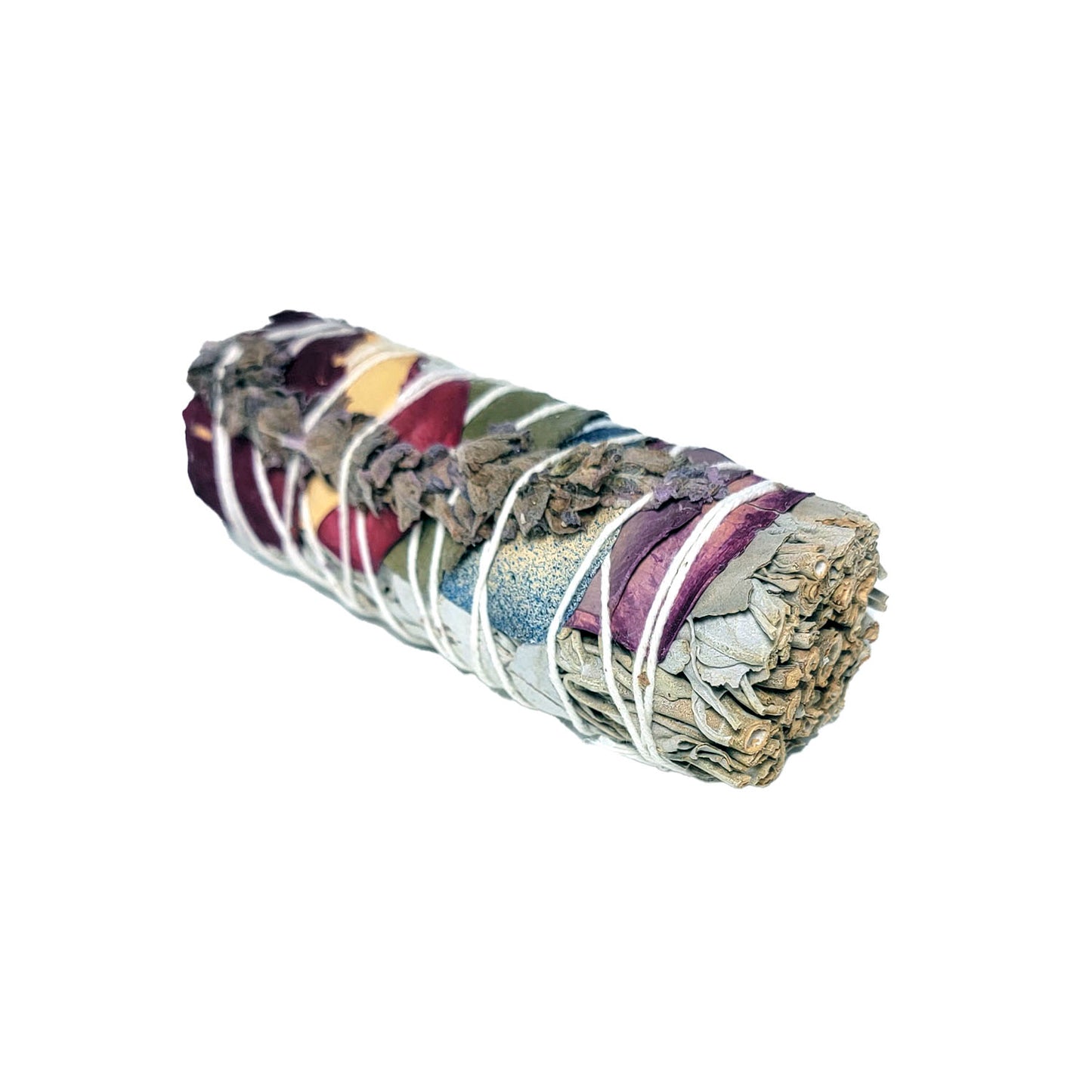 7 Chakras White Sage Lavender Smudge Bundle
